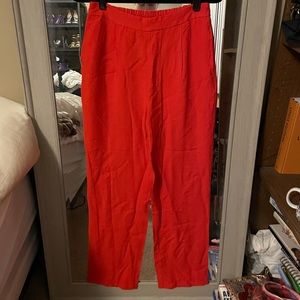 Coco Colet Red Trousers. Size M.